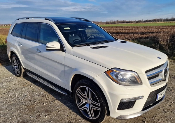 Mercedes-Benz GL cena 159900 przebieg: 167000, rok produkcji 2013 z Wrocław małe 781